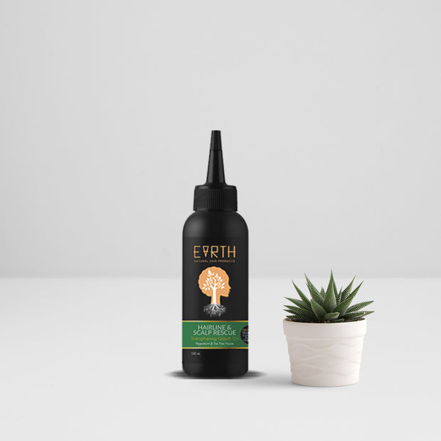 Earth Hair Hairline and Scalp Rescue Strengthening Growth Oil